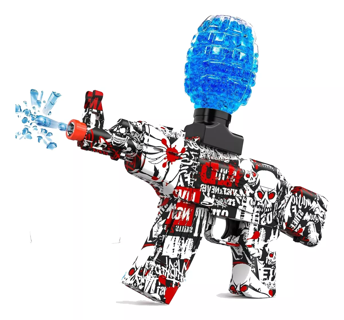 Vista 2 de Pistola Hidrogel Automatica Recargable